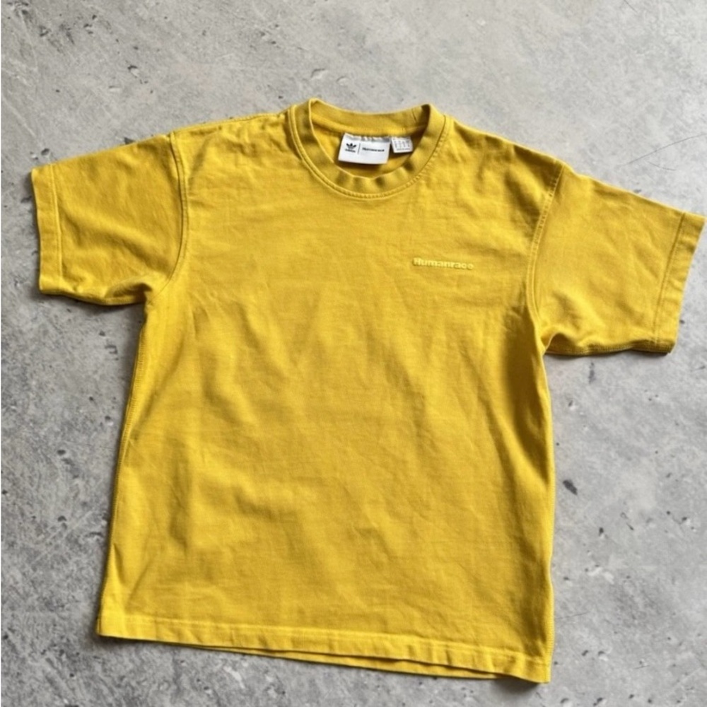 Humanrace Yellow Tee Adidas